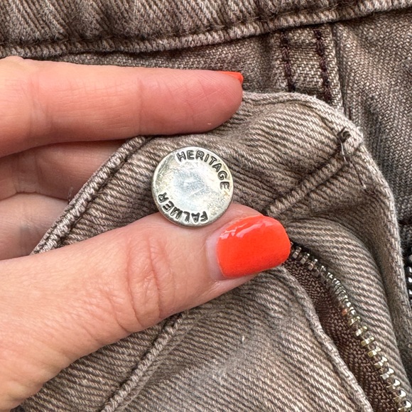 Heritage Brown Textured Pants - Picture 8 of 8